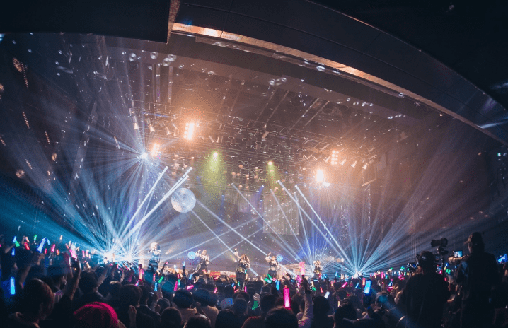 自社主催のアイドルイベント